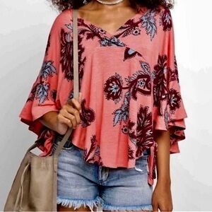 Free People | Maui Wowie Top In Passion Flower Combo